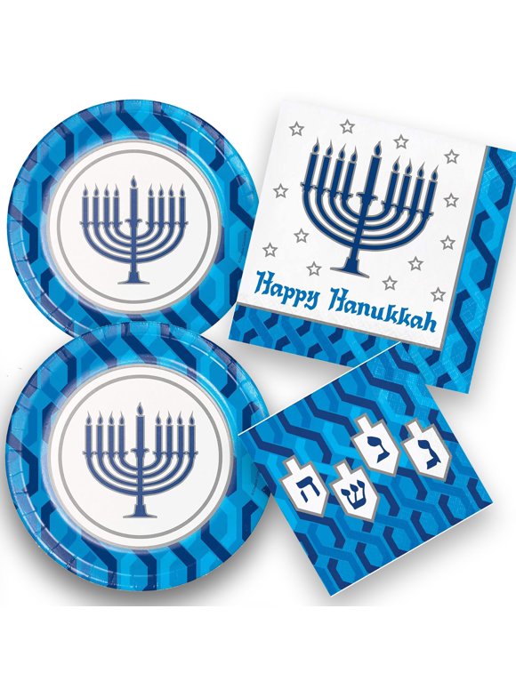 Hanukkah Party Tableware in Hanukkah