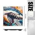 thumbnail image 2 of High Precision Body Weight Scale Smart Bathroom Scales with Large LCD Display(400lbs),Decorative for Bedroom-Angry Shark With Mouth Open, 2 of 4