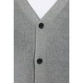 thumbnail image 6 of X RAY JEANS Mens Cotton Cardigan Sweater, Grey, 5XL, 6 of 10