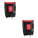 thumbnail image 1 of Yuarrent Diving Snorkeling Mesh Backpack Dive Bag Pack Sack Gear Dry Rojo 80L 2Conjunto, 1 of 1