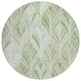 thumbnail image 2 of Addison Rugs Chantille Indoor/Outdoor Transitional Geometric Sage Washable Round Rug, 8' x 8', 2 of 6