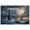 Unframe-style, variant on Lighthouse Sailing Ship Nautical Wall Art Coastal Stormy Ocean Sea Painting