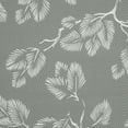 thumbnail image 3 of Outdoor Decor by Commonwealth Sunny Citrus  Printed White Leaves Pillow 18 x 18 in Grey, 3 of 5