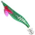 thumbnail image 3 of Señuelo de pesca luminoso, anzuelo de calamar y camarón de madera realista, Swimbait (estilo C), 3 of 8