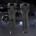 thumbnail image 1 of 2 piezas de cubierta de decoración de bisagra de puerta trasera para Jeep Wrangler JL 2018-2022 (negro), 1 of 8