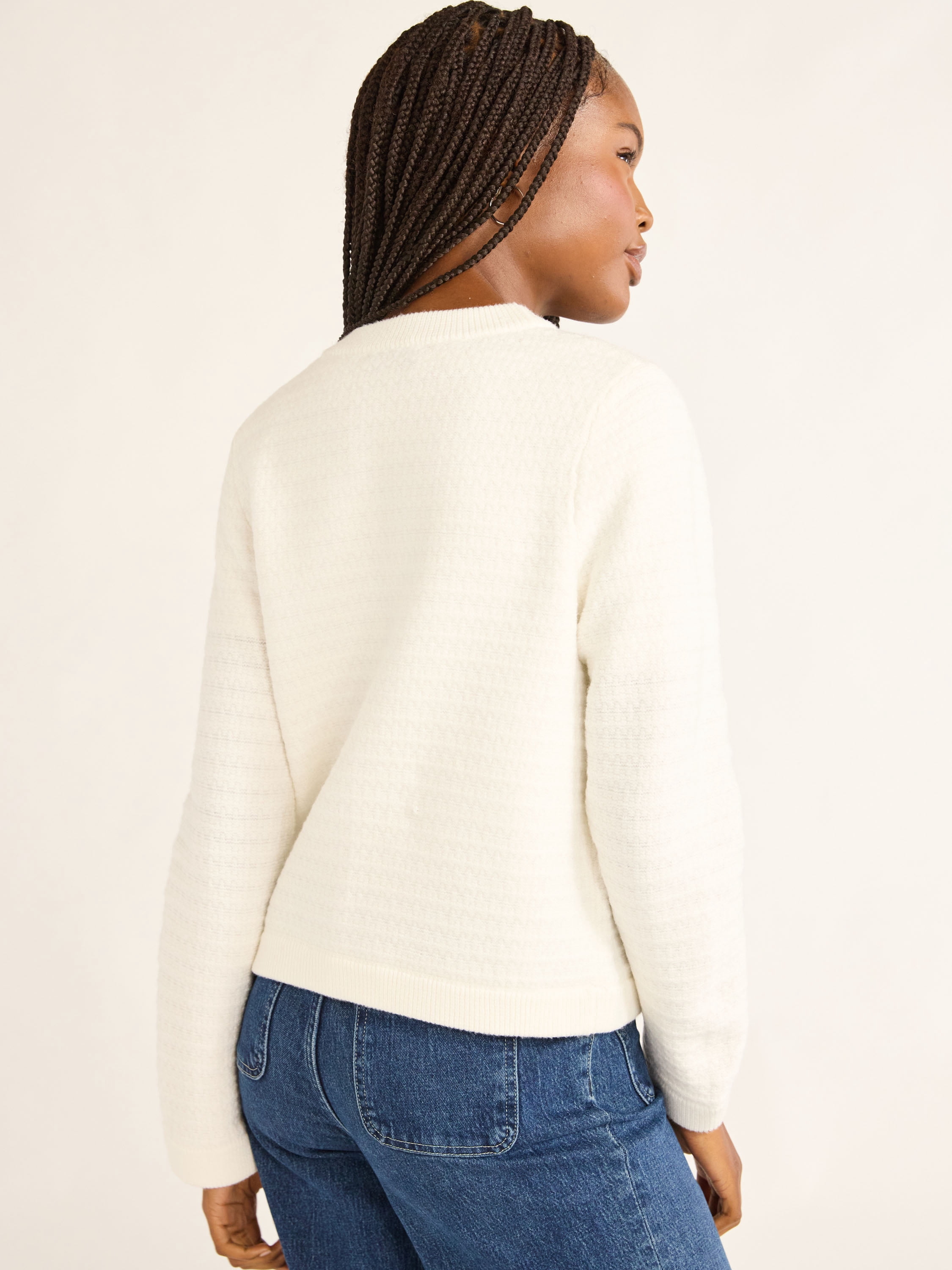 Free Assembly Women’s and Women 's Plus Welt Pocket Cardigan Sweater, Lightweight, Sizes XS-4X