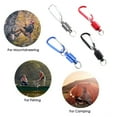 thumbnail image 2 of Sinyiin Magnetic Carabiner Clip D-Ring Carabiners, Magnetic Holder Screw Locking Buckle Hook D Shape Spring Snap Keychain Clips, 2 of 10