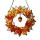 thumbnail image 2 of Uuiauoio Maple Leaf Suncatcher, Acrylic Stained Glass Window Hanging, Maple Leaves Fall Ornaments Fall Leaf Decorations Window Wall Hanging Ornament for Thanksgiving Autumn Party Supplies, 2 of 6