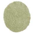 thumbnail image 4 of Better Trends 18"x20" Premium Toilet Lid Cover 100% Cotton Tufted Bathroom Rug Water Absorbent Reversible Machine Washable Sage - Lux Collection, 4 of 4