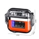 thumbnail image 3 of Encendedor de plasma recargable USB - Encendedor de arco sin llama a prueba de viento con luz LED para acampada y senderismo, naranja/rojo/azul, 3 of 9