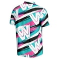 thumbnail image 3 of Men's ProSphere Teal/White WWE 90s Jazz Cup Polo, 3 of 3