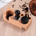 thumbnail image 4 of Tamper Station,Wooden Station Bar Office In 1 Kit Include Espresso Tamper Screen Stirrer Include Wooden Brush Coffee Espresso Kit Station Espresso 1 Espresso 6 Tamper Station Stirrer And Brush, 4 of 5