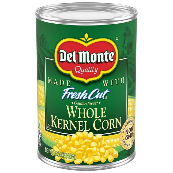 Del Monte Fresh Cut Golden Sweet Whole Kernel Corn 15.25 oz