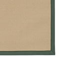 thumbnail image 4 of Linon Athena Machine Tufted Wool 5'x8' Rug in Sisal and Green, 4 of 7