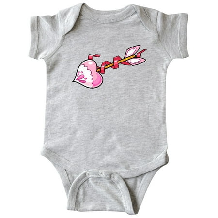 

Inktastic Pink Heart Arrow Gift Baby Boy or Baby Girl Bodysuit