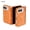 Orange, variant on Compatible with iPhone Duo PC Case, Semi-Transparent Sparkle Foldable Phone Cover, Shock-Resistant Fingerprint-Proof Protective Case, Blue