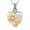 Type-A-Rose Gold, variant on Sunflower Cremation Urn Necklace for Ashes Jewelry Hummingbird & Sunflower Heart Memorial Cremation Jewelry Ash Pendant Keepsake Jewelry