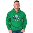 thumbnail image 5 of Popeye Alaska Last Frontier Pride AK Hoodie Sweatshirt Women Men Brisco Brands S, 5 of 6