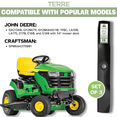 thumbnail image 3 of Terre Products, 3 Pack Medium Lift Lawn Mower Blades, 54 Inch Deck, Compatible with John Deere. Replacement for Part Numbers GX21380, GY20684, 3 of 7