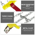 thumbnail image 6 of UEETEK 2Pcs Car Anti-Skid Chains for Snow Mud Ice Durable Steel Traction Chain, 6 of 7