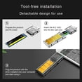 thumbnail image 1 of VONKY Laptop Portable USB 3.0 SSD Enclosure M.2 NGFF Solid State Drive Case Black 1Set, 1 of 6