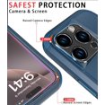 thumbnail image 3 of Diverbox Phone Case for iphone 16 Pro Max with Screen Protector, Heavy Duty Protection Shockproof DropProof Cover Compatible with MagSafe - Blue, 3 of 7