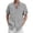 Light Gray, variant on Zylarhe Mens Summer Shirts, Men Short Sleeve Shirt Breathable Casual Summer Wear Outdoor Activities Light Gray XXXL