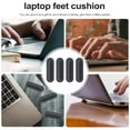 thumbnail image 6 of 8 Pcs Professional Laptop Rubber Feet Pads Bottom Cushion Compatible for Thinkpad, 6 of 6