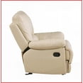 thumbnail image 6 of Modern Leather Reclining Sofa with Lumbar Support - Durable Hardwood Frame for Living Room, 6 of 10