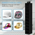 thumbnail image 5 of Hat Rack - 10 Shelf Hanging Closet Hat Organizer for Baseball Caps - Hat Storage to Protect Your Caps with this Hat Hanger - Easy Hat Holder & Baseball Hat Organizer, 5 of 8