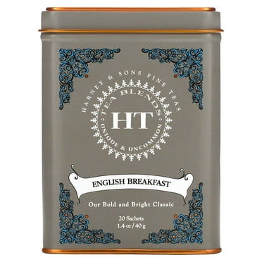 Harney & Sons  English Breakfast Black Tea 20 sachet tin