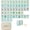 Emerald Midsummer, variant on 160 Pcs American Mahjong Tile Set, 1.4" 4 Layer Acrylic Premium Mahjong(Circus)