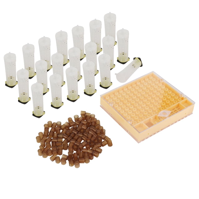 Queen Bee Cage, Durable Light Weight Plastic Queen Bee Cell Cup, for Beekeeping Home