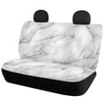 thumbnail image 2 of Uourmeti Marble Car Seat Covers Full Set Decor Front and Back Seat Protector Trendy Accessories Polyester Car Front & Rear Seat Covers Fit for most Cars Truck, 2 of 10