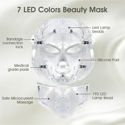 Blue Red Light Therapy Mask for Face, 7 Colors LED Face Mask Light Therapy, Led Face Mask Light Therapy At Home