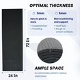 thumbnail image 2 of Everyday Yoga Lightweight 72-Inch Anti-Microbial Yoga Mat with Sticky Grip, Premium Materials, 2 of 8