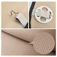 thumbnail image 3 of OTOEZ 2PCS Universal Car Front Seat Cover Breathable Leather Pad Cushion Full Surround Protector, 3 of 9