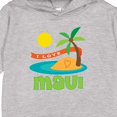 thumbnail image 3 of Inktastic I Love Maui Toddler Hoodie, 3 of 4