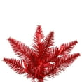 thumbnail image 2 of Vickerman 3' Tinsel Red Fir Artificial Christmas Tree, Red Dura-lit Incandescent Lights - Faux Red Christmas Tree - Seasonal Indoor Home Decor, 2 of 2