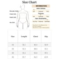 thumbnail image 5 of DARING DIVA Women's Plus Denim Overalls Dress Bib Suspender Skirts 1X Blue, 5 of 6