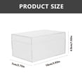 thumbnail image 3 of SHISUYAN Transparent Plastic Poker Cards Box for Storage Use Portable and Lightweight with Unique Design 2 Pieces Small Size, 3 of 8
