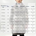 thumbnail image 3 of Auroural Boys Pea Coat Size 7-8 Children's Winter Coats for Kids Double Breasted Lapel Collar Pea Coat Long Sleeve Mid-Long Wool Trench Overcoat with Pockets for Kids 2-15 Years, 3 of 8