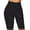 Black, variant on Women High Waisted Yoga Shorts for Workout Running Comfortable Stretchy Athletic Casual Wear Straight Leg Fit