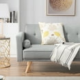 thumbnail image 2 of Loveseat Sofa,Double Corner Folding Sofa Bed,Two Throw Pillows,for Living Room Bedroom Lounge,Versatile,Easy to Assemble,Grey, 2 of 5