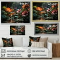 thumbnail image 4 of Designart "Plants Of Fantasy In The Jungle" Plants Floater Framed Canvas Wall Art, 4 of 5