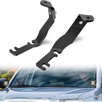 Nilight Ditch Light Brackets Hood Hinges Mount Bracket Kit for Auxiliary Offroad LED Pod Light Work Lights on Toyota Tacoma 1995 1996 1997 1998 1999 2000 2001 2002 2003 2004
