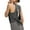 Gray, variant on Women’S Workout Tank Tops,Dance Top Open Back Adult Women,Womens Tops,Women Open Back Workout Tops Tie Tank Yoga Clothes Dance Athletic Wear Muscle Gym Shirts For