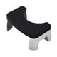 thumbnail image 1 of Toystoory Banquito para baño con ángulo elevado de confort, solución de almacenamiento superpuesta, taburete de baño integrado Almacenamiento y organización del hogar negro, 1 of 6