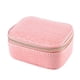 thumbnail image 1 of Advancent Joyero de viaje portátil organizador pequeño escaparate de decoración conveniente collar anillo caja de almacenamiento tocador Almacenamiento y organización del hogar Rojo  9.5*7*5cm, 1 of 6