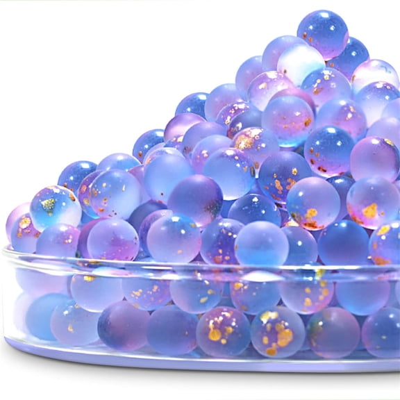 Yahome 100Pcs Glass Marbles 10mm Glass Gems Beads Decor Vase Filler Fish Tank Home Decor DIY Jewelry Accessories